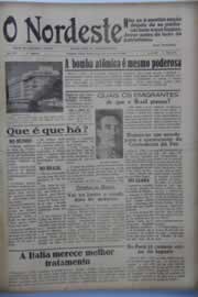 Página do jornal O Nordeste de julho de 1946