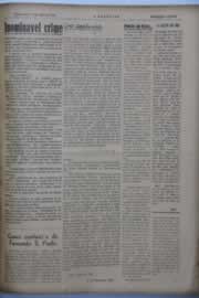 Página do jornal O Nordeste de julho de 1946