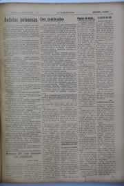 Página do jornal O Nordeste de julho de 1946
