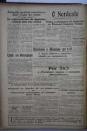 Página do jornal O Nordeste de julho de 1946