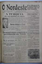 Página do jornal O Nordeste de julho de 1946