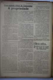 Página do jornal O Nordeste de julho de 1946