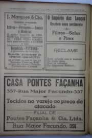 Página do jornal O Nordeste de agosto de 1946