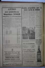 Página do jornal O Nordeste de agosto de 1946