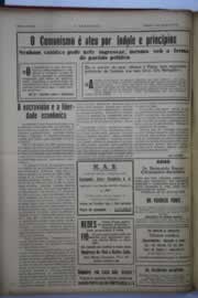 Página do jornal O Nordeste de agosto de 1946
