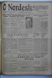 Página do jornal O Nordeste de setembro de 1946