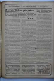 Página do jornal O Nordeste de setembro de 1946