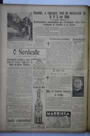 Página do jornal O Nordeste de setembro de 1946
