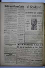 Página do jornal O Nordeste de setembro de 1946
