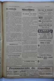 Página do jornal O Nordeste de setembro de 1946