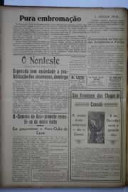 Página do jornal O Nordeste de outubro de 1946