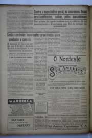 Página do jornal O Nordeste de outubro de 1946