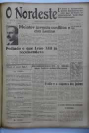 Página do jornal O Nordeste de outubro de 1946