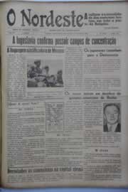 Página do jornal O Nordeste de outubro de 1946