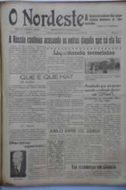 Página do jornal O Nordeste de outubro de 1946