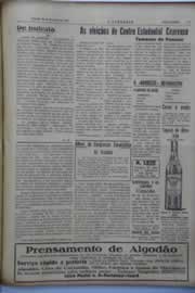Página do jornal O Nordeste de outubro de 1946