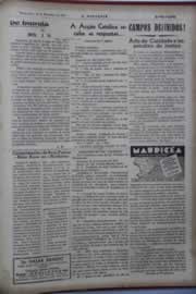 Página do jornal O Nordeste de dezembro de 1946