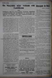 Página do jornal O Nordeste de dezembro de 1946