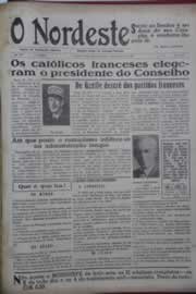 Página do jornal O Nordeste de dezembro de 1946