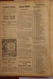 Página do jornal O Nordeste de janeiro de 1947