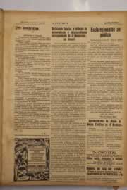Página do jornal O Nordeste de janeiro de 1947