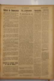 Página do jornal O Nordeste de janeiro de 1947