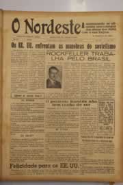 Página do jornal O Nordeste de janeiro de 1947