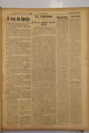 Página do jornal O Nordeste de janeiro de 1947