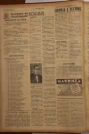 Página do jornal O Nordeste de janeiro de 1947