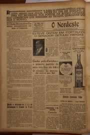 Página do jornal O Nordeste de janeiro de 1947
