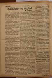 Página do jornal O Nordeste de janeiro de 1947