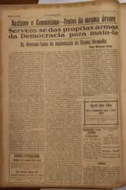 Página do jornal O Nordeste de janeiro de 1947