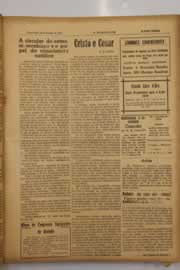 Página do jornal O Nordeste de janeiro de 1947