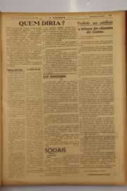 Página do jornal O Nordeste de fevereiro de 1947