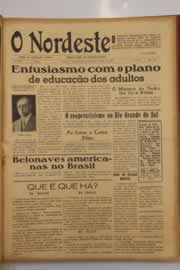 Página do jornal O Nordeste de março de 1947