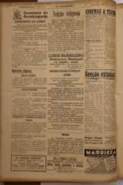 Página do jornal O Nordeste de março de 1947