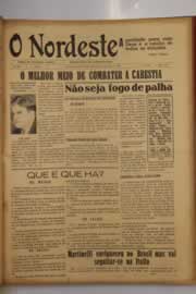 Página do jornal O Nordeste de março de 1947