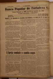 Página do jornal O Nordeste de março de 1947