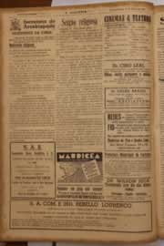 Página do jornal O Nordeste de março de 1947