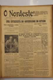 Página do jornal O Nordeste de março de 1947