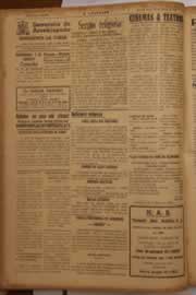 Página do jornal O Nordeste de março de 1947