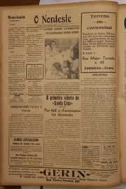 Página do jornal O Nordeste de março de 1947
