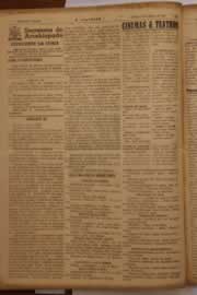 Página do jornal O Nordeste de março de 1947
