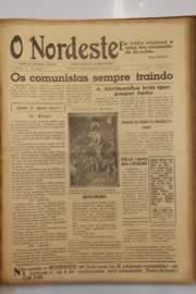 Página do jornal O Nordeste de março de 1947