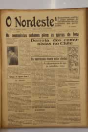 Página do jornal O Nordeste de abril de 1947