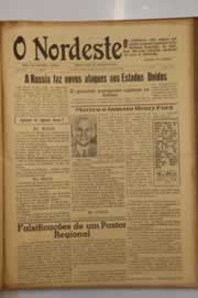 Página do jornal O Nordeste de abril de 1947