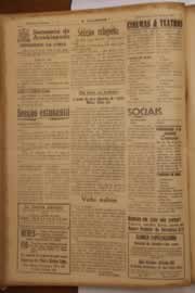 Página do jornal O Nordeste de abril de 1947