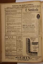 Página do jornal O Nordeste de abril de 1947