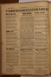 Página do jornal O Nordeste de abril de 1947