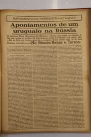 Página do jornal O Nordeste de abril de 1947
